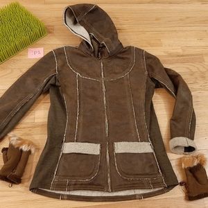 Kuhl Large Jacket Projekt Fleece Lined With Gloves